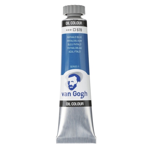 Tinta Óleo Van Gogh 570 S1 Azul Ftalo 20ml