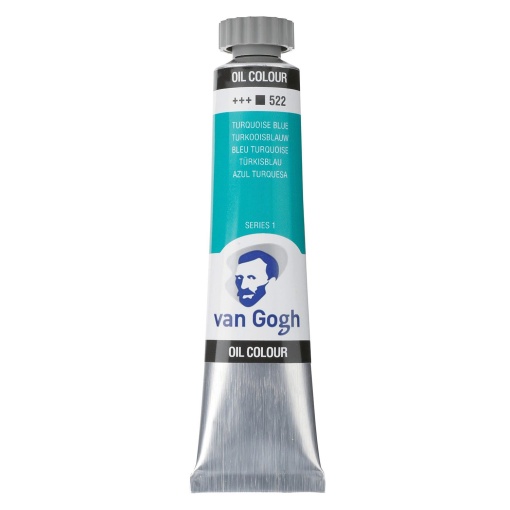 Tinta Óleo Van Gogh 522 S1 Azul Turquesa 20ml