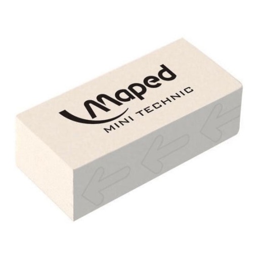 Borracha MAPED Technic 300 Pequena Branca