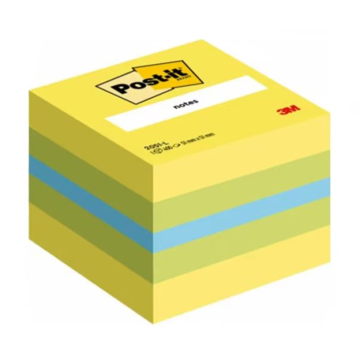 Bloco de Notas Aderentes POST-IT 2051-l 51.8x51.8mm Amarelo com 400 folhas