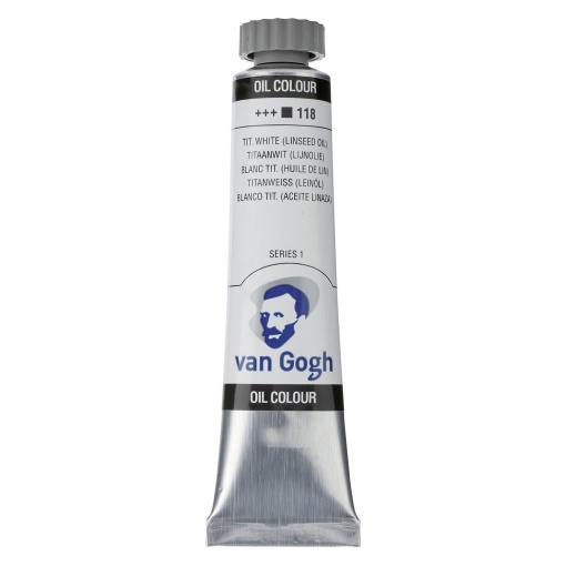 Tinta Óleo Van Gogh 118 S1 Branco Titânio 20ml