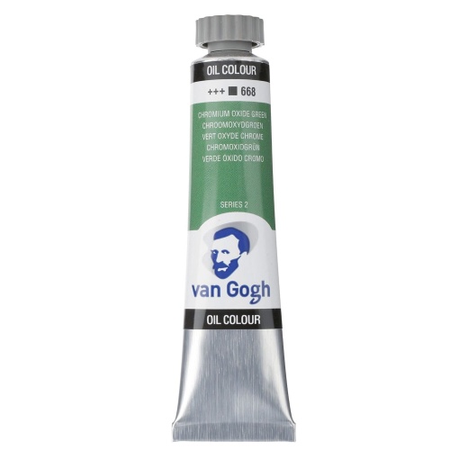 Tinta Óleo Van Gogh 668 S2 Verde Óxido de Crómio 20ml