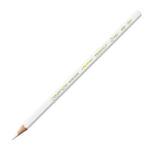 Lápis de Cor Caran D'ache Prismalo Branco 001
