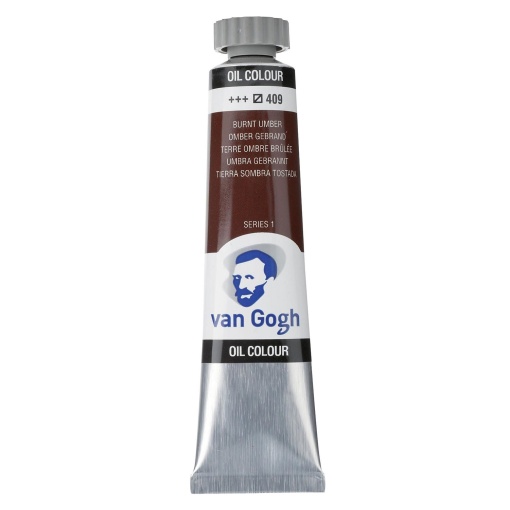 Tinta Óleo Van Gogh 409 S1 Terra Sombra Queimada 20ml