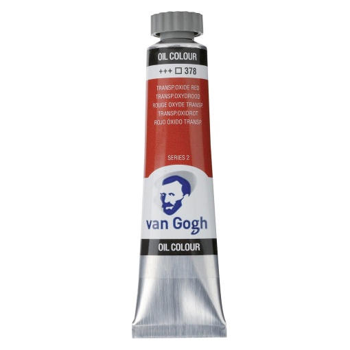 Tinta Óleo Van Gogh 378 S2 Vermelho Óxido Transparente 20ml