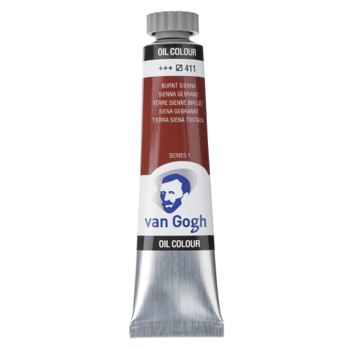 Tinta Óleo Van Gogh 411 S1 Terra Siena Queimada 20ml