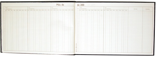 Livro de Ponto Modelo 70 50 folhas