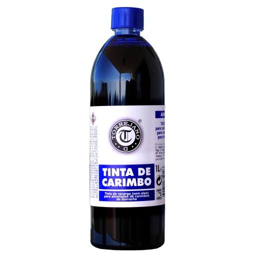 Tinta de Carimbo D. Torrejano Azul 1 litro