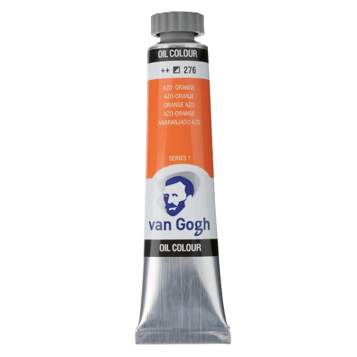 Tinta Óleo Van Gogh 276 S1 Laranja Azo 20ml