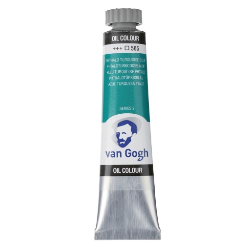 Tinta Óleo Van Gogh 565 S2 Azul Turquesa Ftalo 20ml