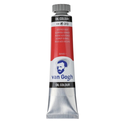 Tinta Óleo Van Gogh 313 S1 Vermelho Azo Escuro 20ml