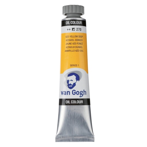 Tinta Óleo Van Gogh 270 S1 Amarelo Azo Escuro 20ml