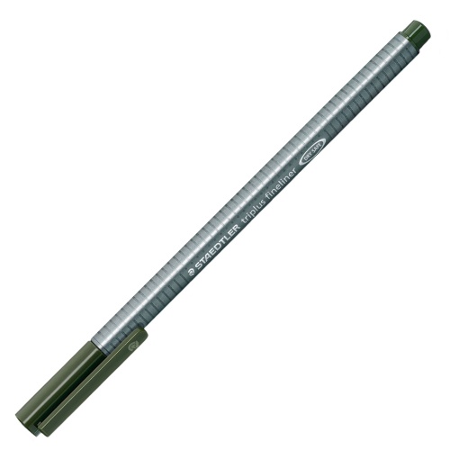 Fineliner STAEDTLER Triplus 334 0,3mm Verde Tropa 57