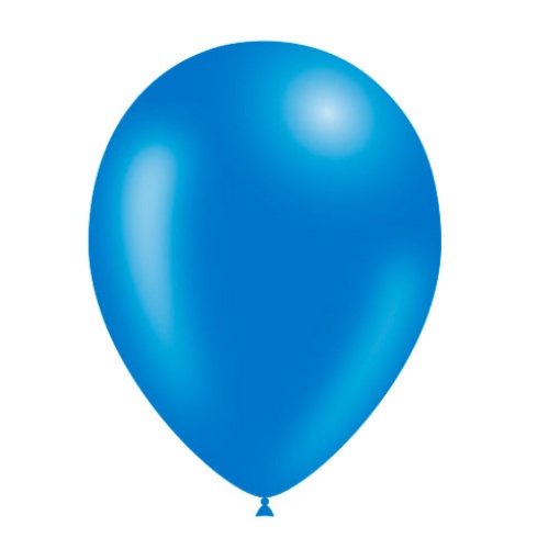 Balão de látex 28cm 11ö azul-marinho (100 unidades) BALLOONIA