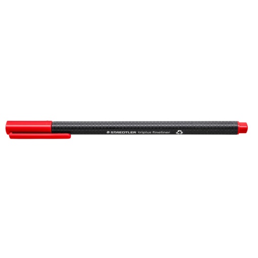 Fineliner STAEDTLER Triplus 334 0,3mm vermelho 2