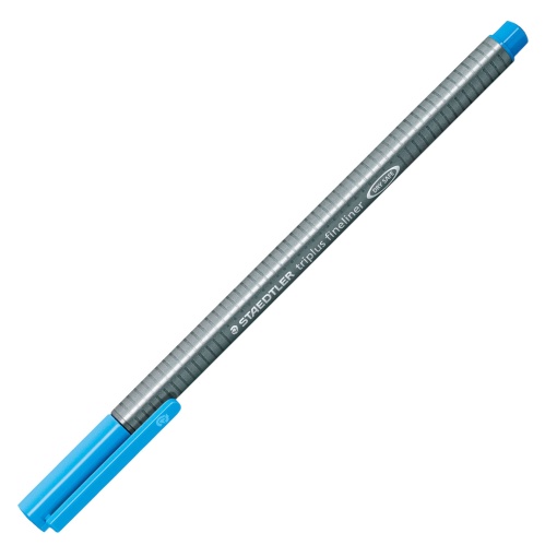 Fineliner STAEDTLER Triplus 334 0,3mm Azul Aqua 30
