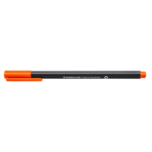Fineliner STAEDTLER Triplus 334 0,3mm laranja 4