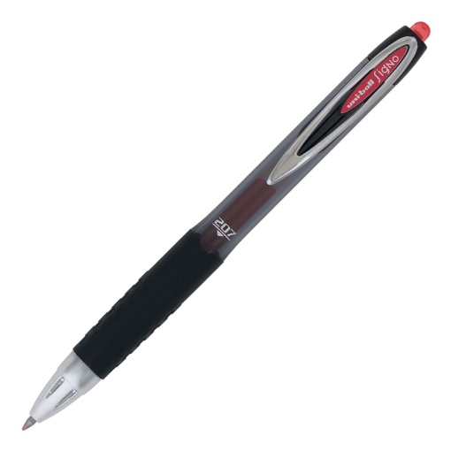 Roller Gel UNI-BALL Signo Retrátil UMN-207 0,7mm Vermelho