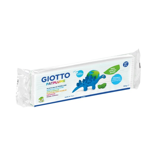 Plasticina GIOTTO Patplume Branco 350g