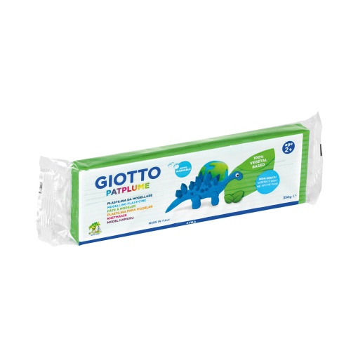 Plasticina GIOTTO Patplume Verde Claro 350g