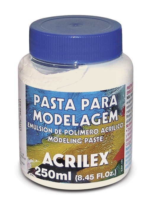 Pasta de Modelar Acrílica ACRILEX 250ml