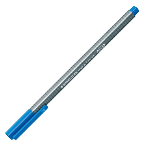 Fineliner STAEDTLER Triplus 334 0,3mm Azul Cyan 37