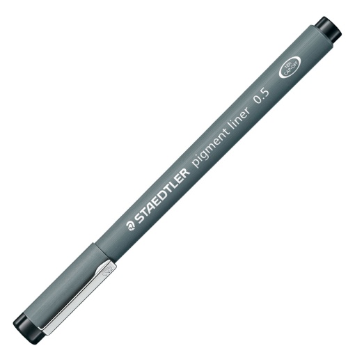 Fineliner STAEDTLER Pigment 308 0,5mm Preto