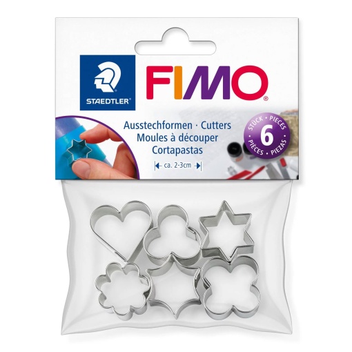 Cortantes de Metal Faber FIMO com 6