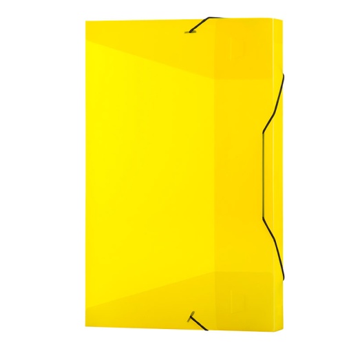 A3 VIQUEL Propyglass elastic folder, 30mm spine, assorted designs.