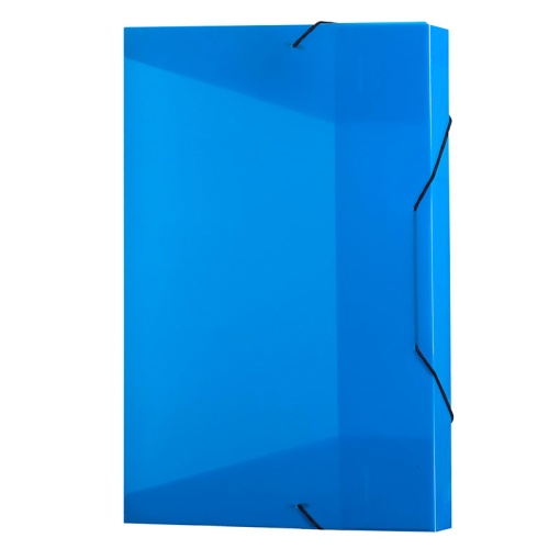 A3 VIQUEL Propyglass elastic folder, 30mm spine, assorted designs.