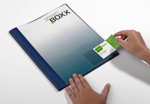 Durable Pocketfix adhesive label holder 57x90mm - 10 units