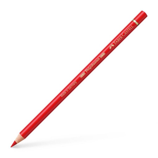 Lápis de Cor FABER-CASTELL Polychromos Vermelho Gerânio 121