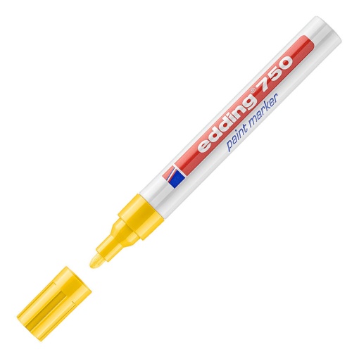 Marcador EDDING 750 2-4mm amarelo
