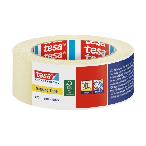 Fita de Pintura Lisa 50mx38mm Tesakrepp 4323