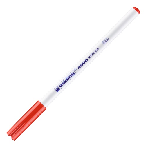 Marcador para tecido EDDING 4600 1mm vermelho 02