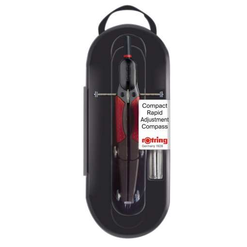 Compasso ROTRING Compact com 2 Peças Ajuste Rápido