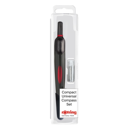 Compasso ROTRING Compact com 2 Peças