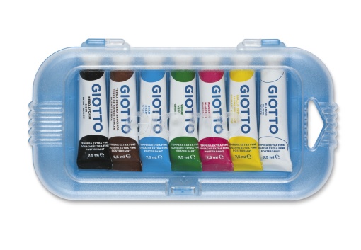 Guache GIOTTO com 7 unidades 7,5ml