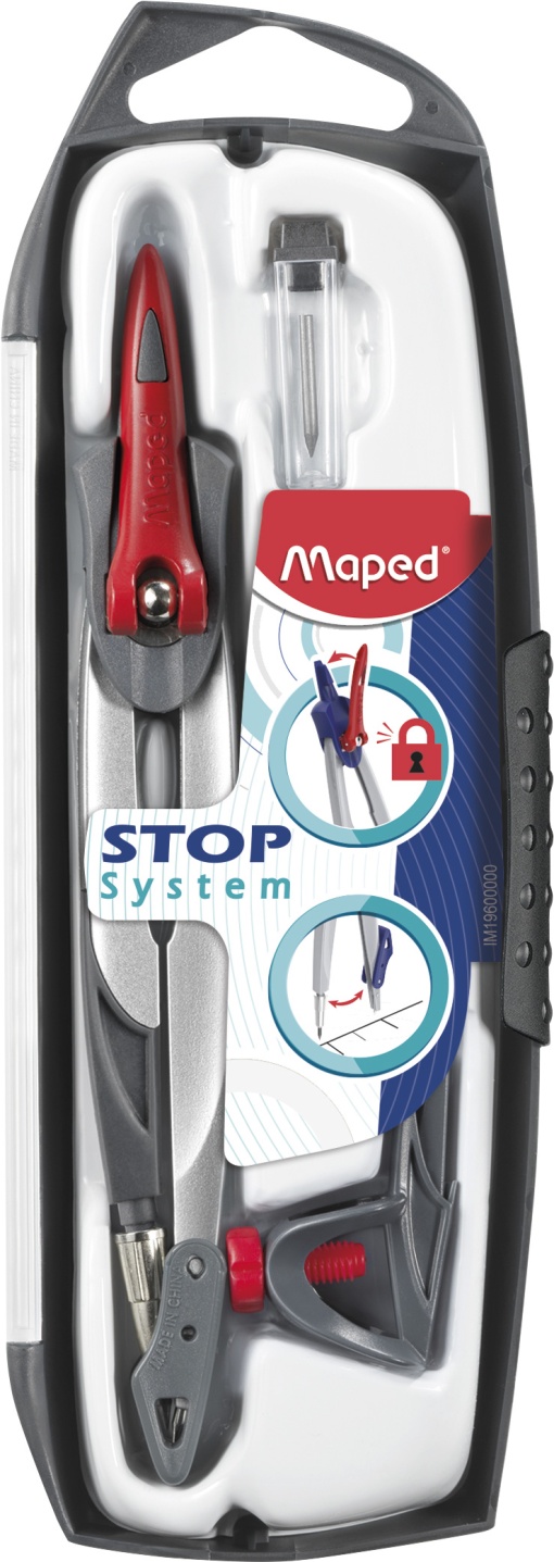 Compasso MAPED Stop System com 3 Peças