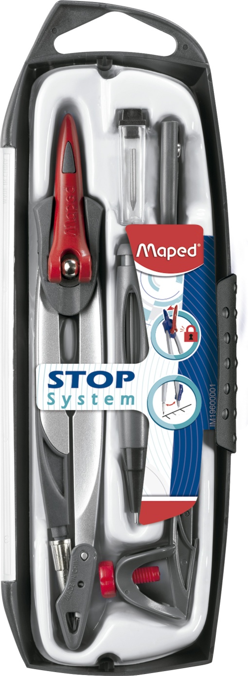 Compasso MAPED Stop System com 5 Peças
