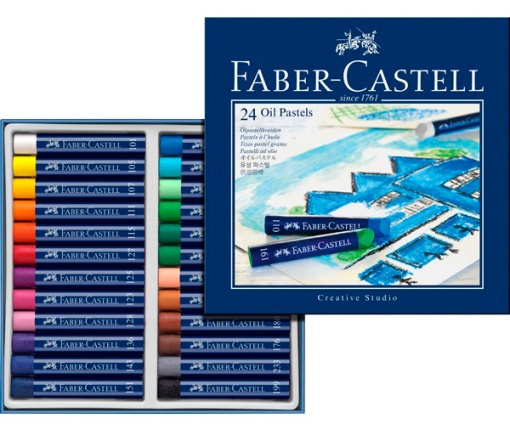 Pastel Óleo FABER-CASTELL CREATIVE Studio 24 Cores