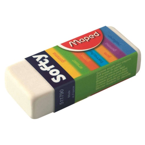Borracha MAPED Softy Branca