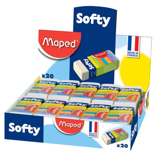 Borracha MAPED Softy branca