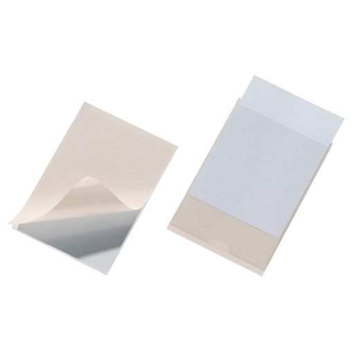 Porta-etiquetas Adesivo DURABLE Pocketfix 74x105mm (10 unidades)