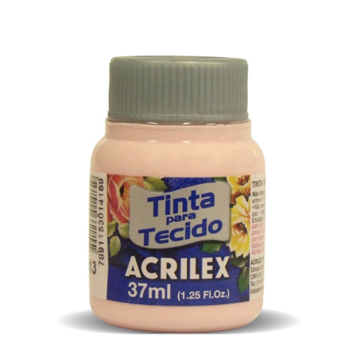 Tinta para Tecido ACRILEX Rosa Bebé 813 37ml
