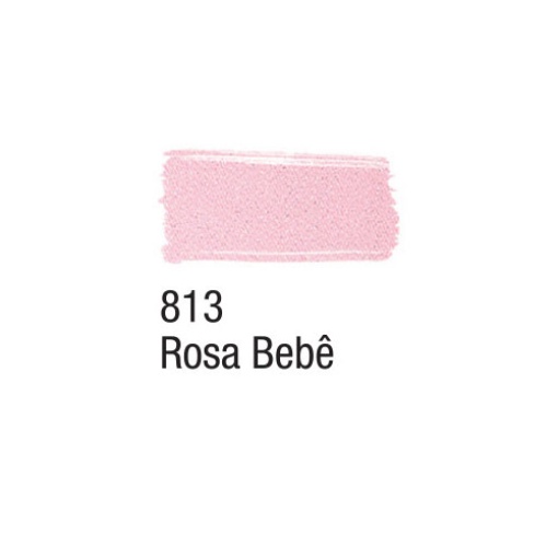 Tinta para tecido ACRILEX rosa bebé 813 37ml