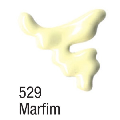 Tinta Dimensional Brilhante ACRILEX Relevo 3D Marfim 529 35ml