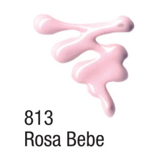 Tinta Dimensional Brilhante ACRILEX Relevo 3D Rosa Bebé 813 35ml