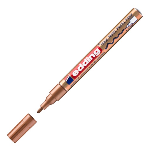 Marcador EDDING 751 1-2mm bronze