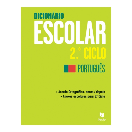 Dicionário Escolar 2.º Ciclo PORTUGUÊS